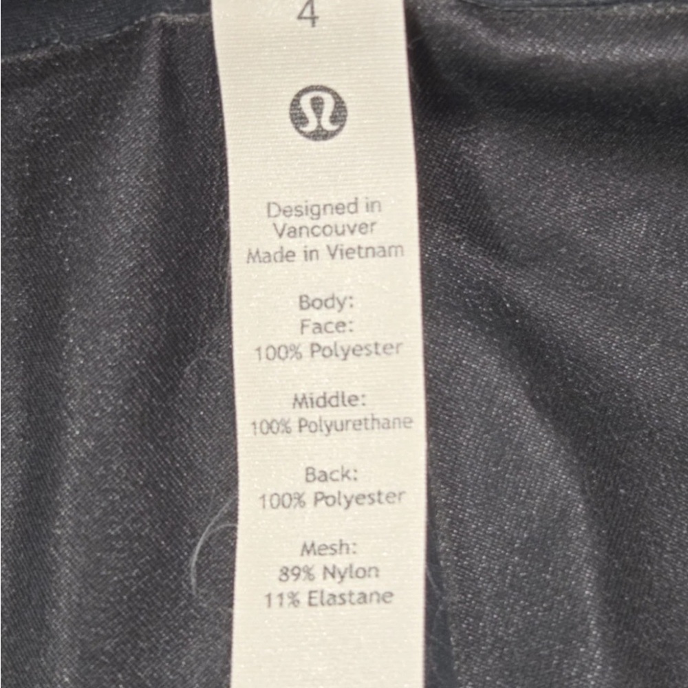 Lululemon Rain Chaser Jacket Black Size 4 Womens - Picture 6 of 11